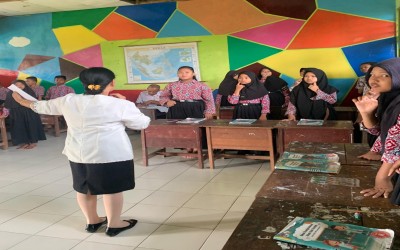 Pelaksanaan Observasi Pembelajaran di SDN Purwareja bukti aksi nyata di PMM dalam penilaian E Kinerja Guru